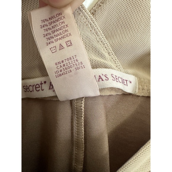 Victoria's Secret Push Up Shaping‎ Slip Beige Tan Nude SO CURVACEOUS Medium - Picture 10 of 10